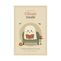 Ghost Mode Poster | Cute Vintage Halloween Homebody Wall Art